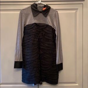 NWOT Anthropologie Manoush Ruffled Dress Collar M